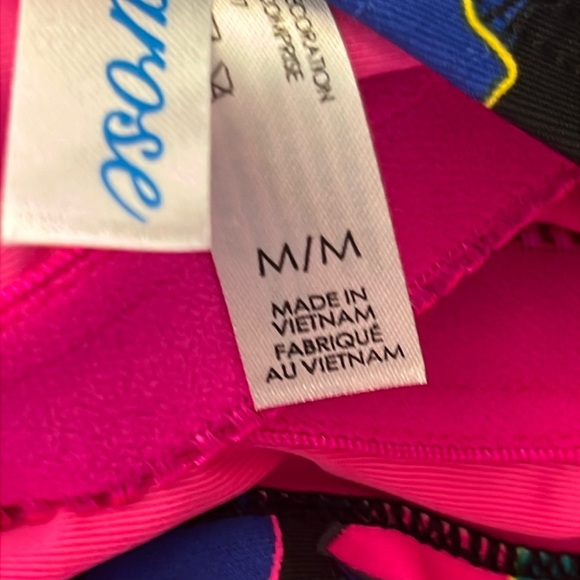 🎀 NWOT La Vie en Rose Aquarose On Piece bathing suit Medium - Picture 5 of 7